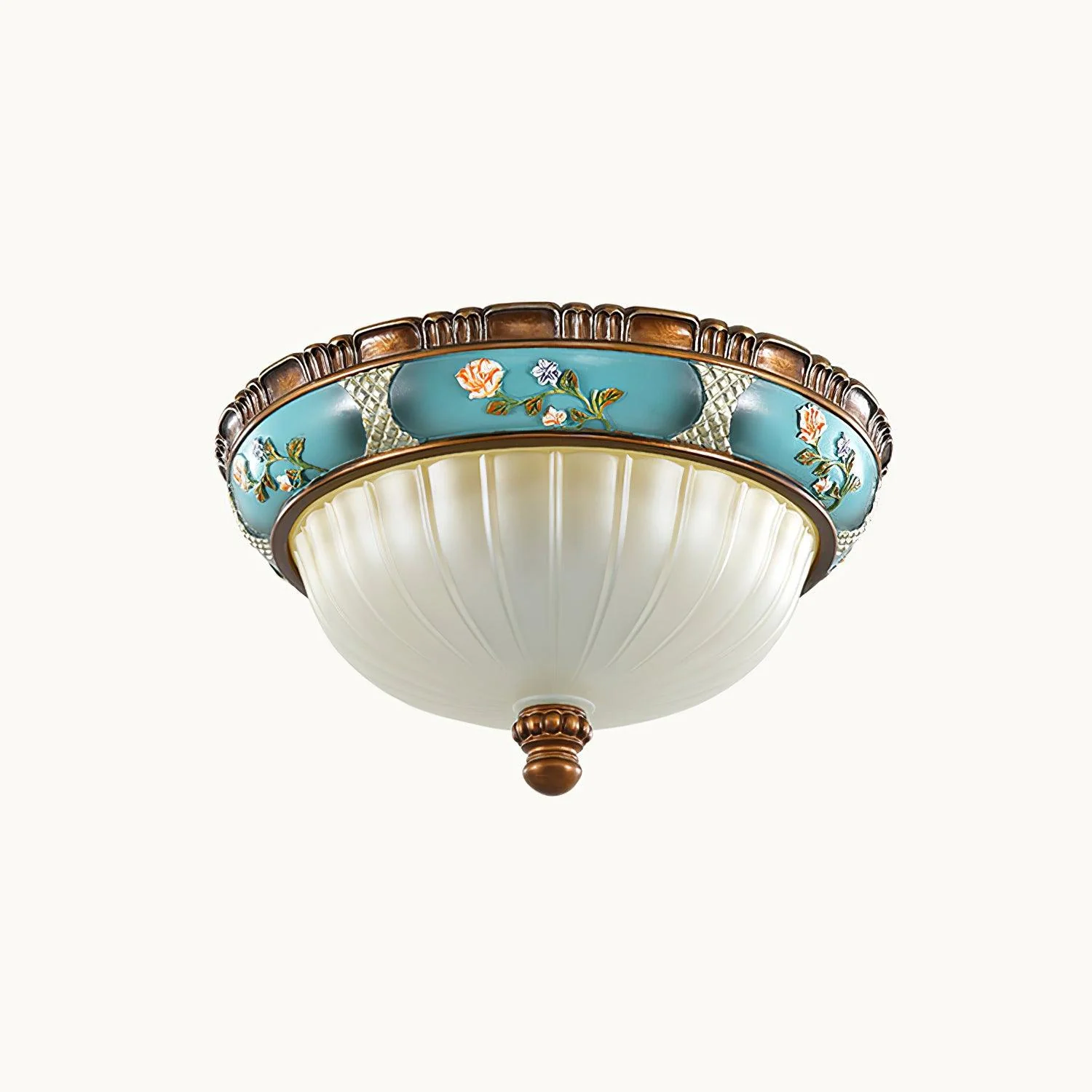 Retro Floral Resin Recessed Ceiling Light - Image 18