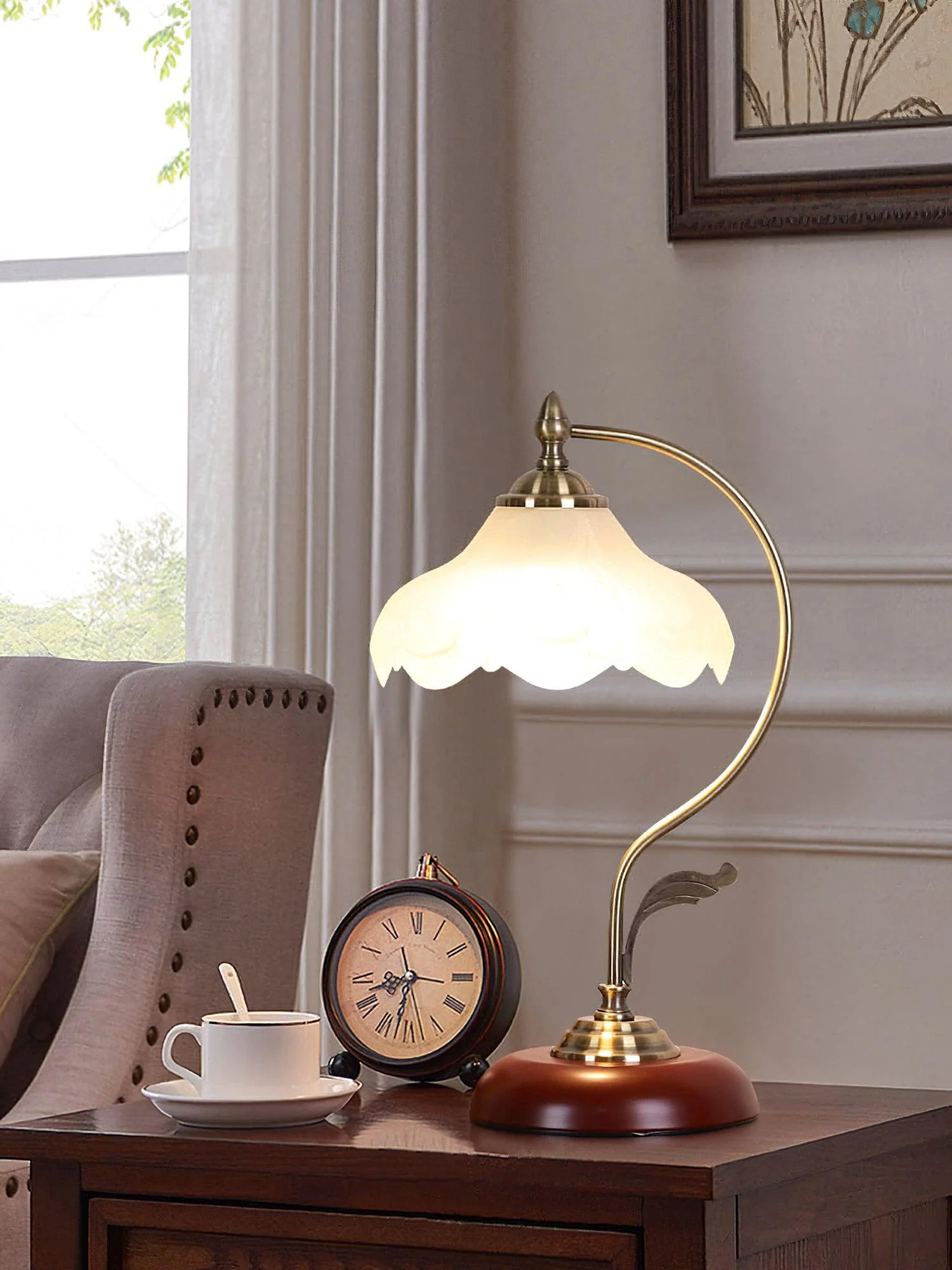 Retro Flower Table Lamp - Image 16