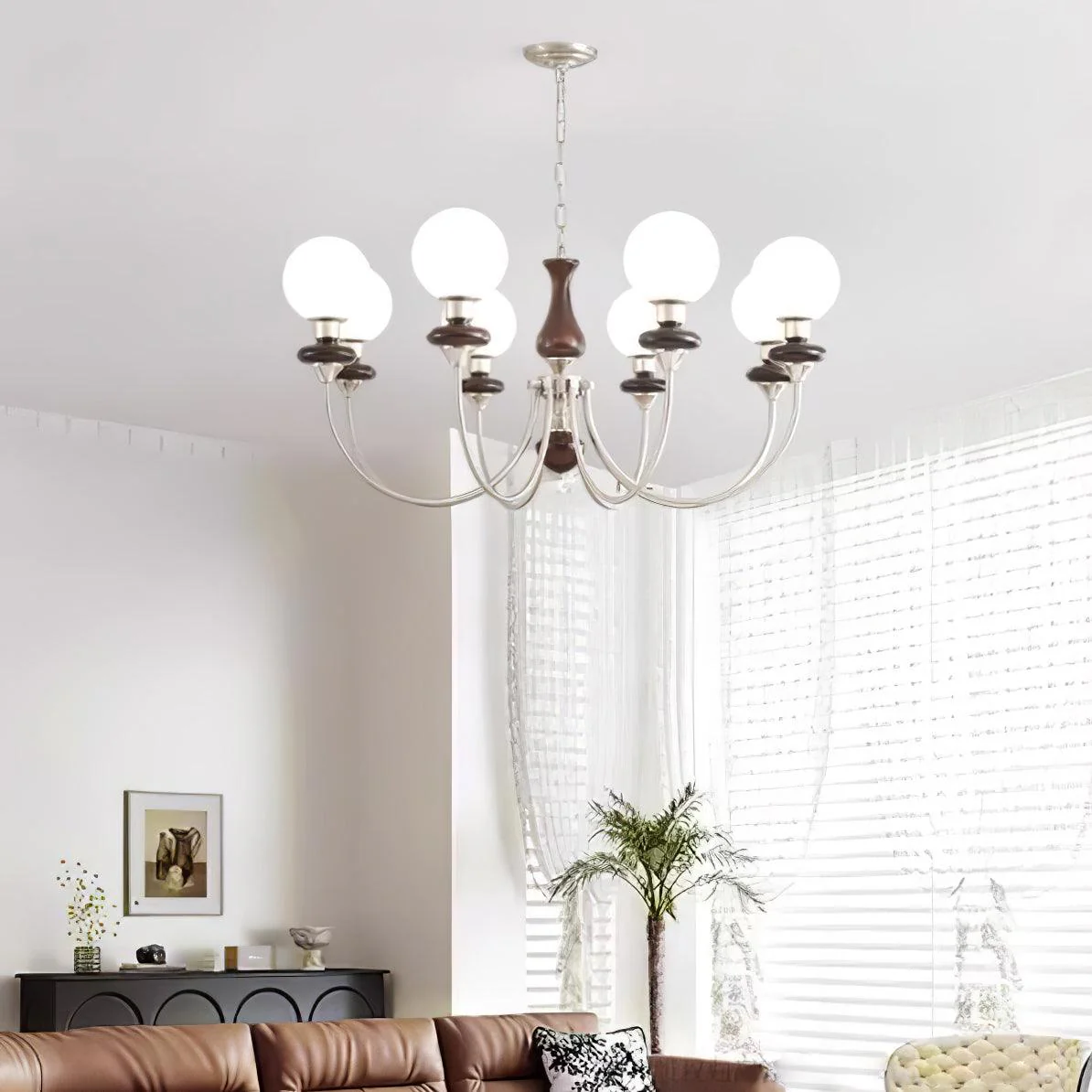 Retro Monique Chandelier - Image 6