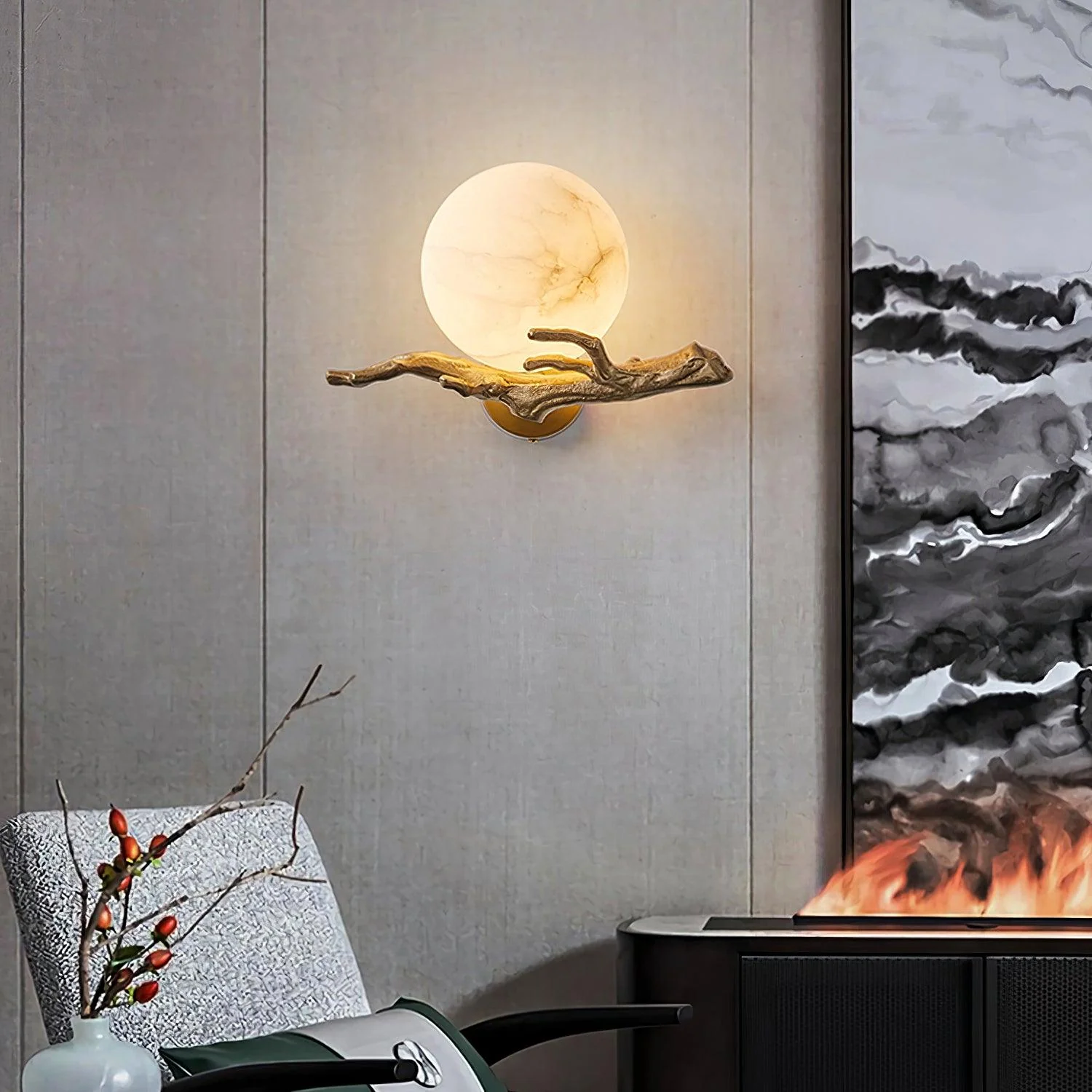 Retro Twigs Wall Lamp - Image 4