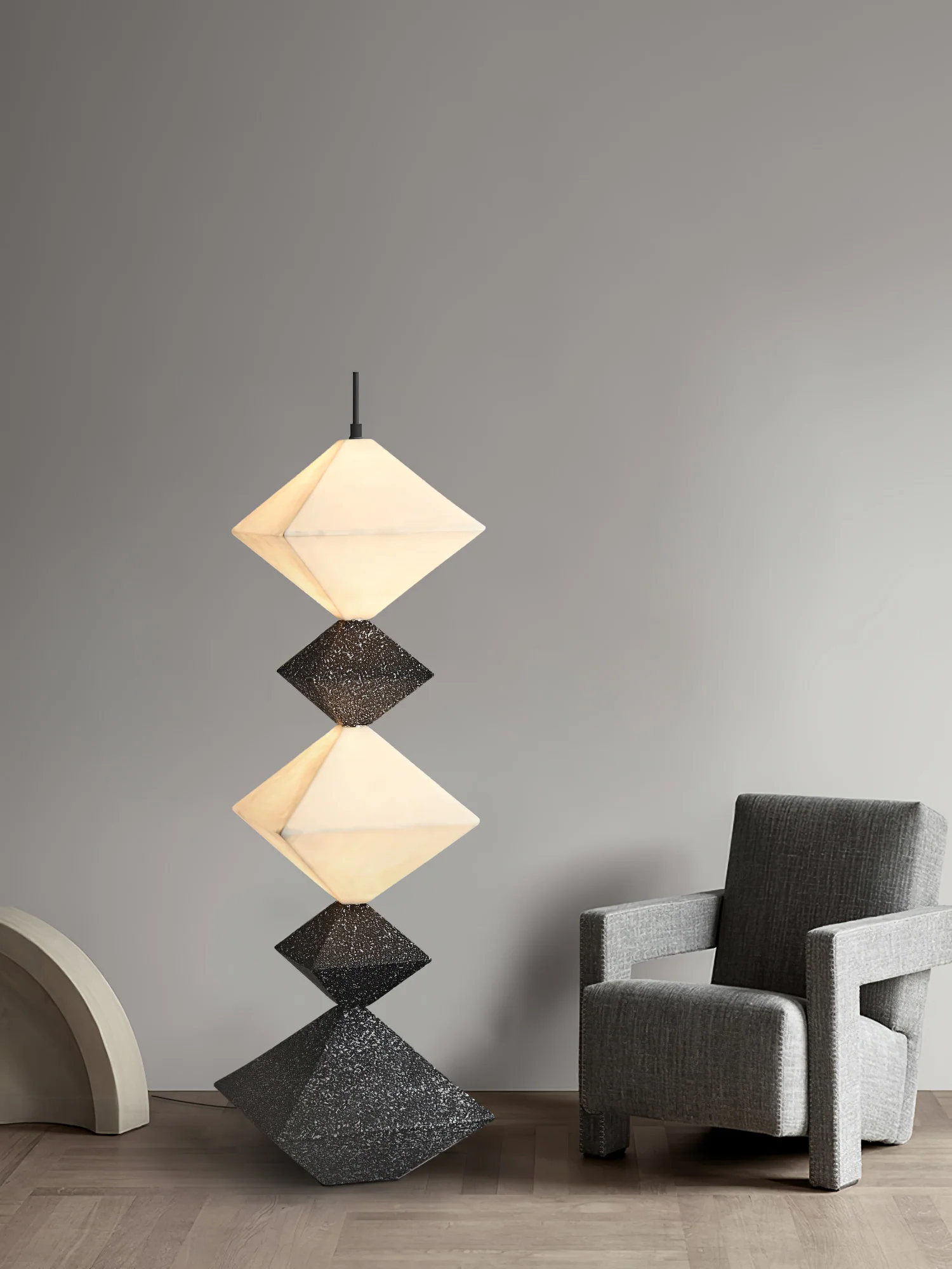Rhombus Cube Floor Lamp - Image 12