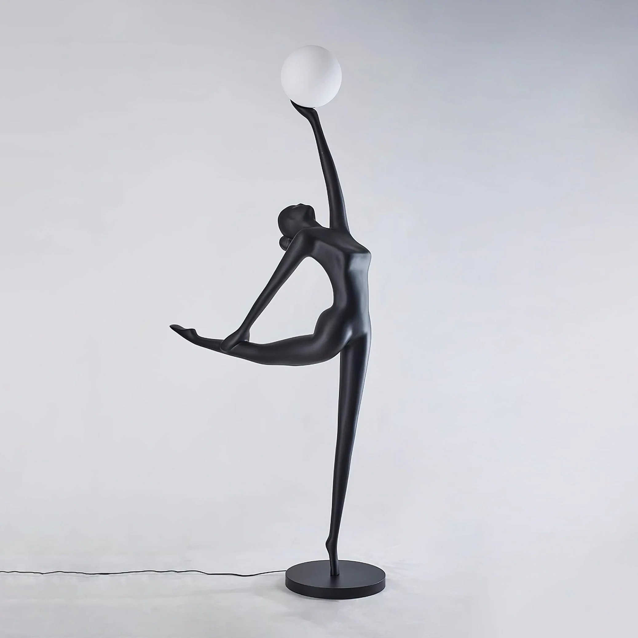 Rhythmic Gymnast Sculpture Floor Lamp - Image 26