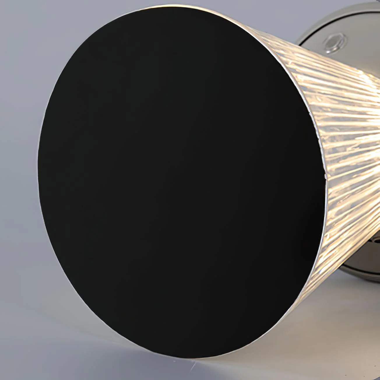 Ribbed Acrylic Built-in Battery Table Lamp - Image 21