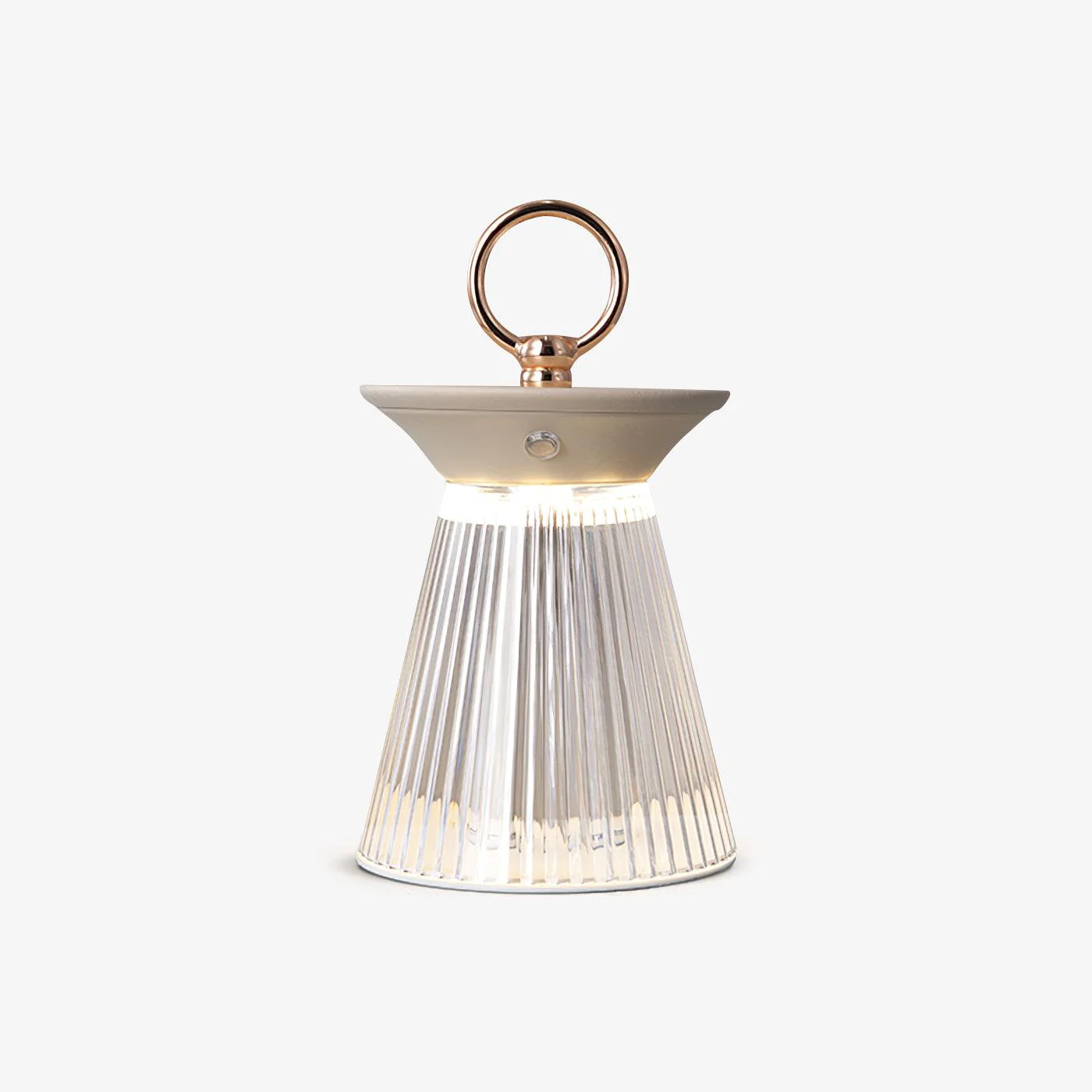 Ribbed Acrylic Built-in Battery Table Lamp - Image 22