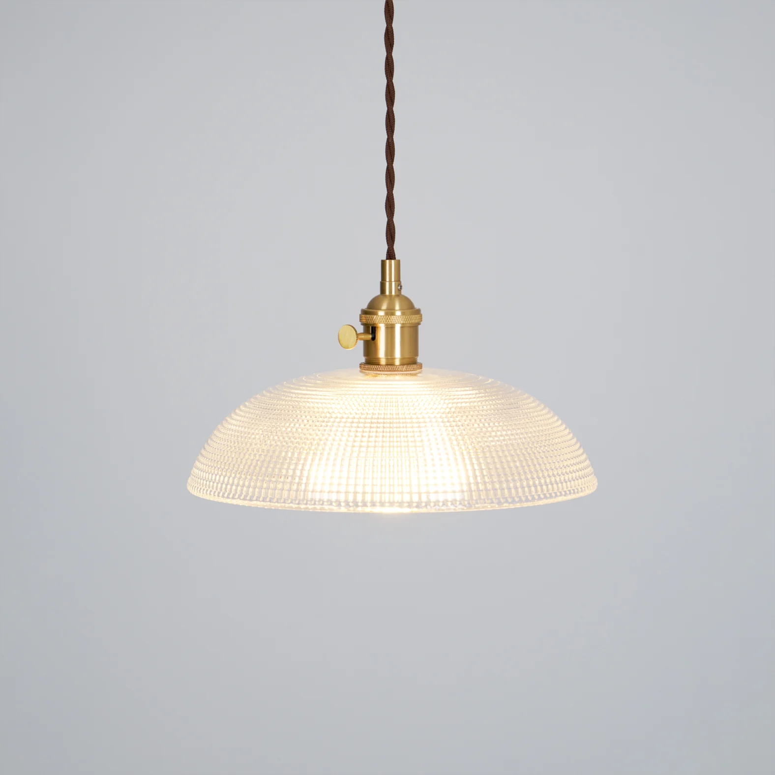 Ribbed Spiral Pendant Swag Light - Image 29
