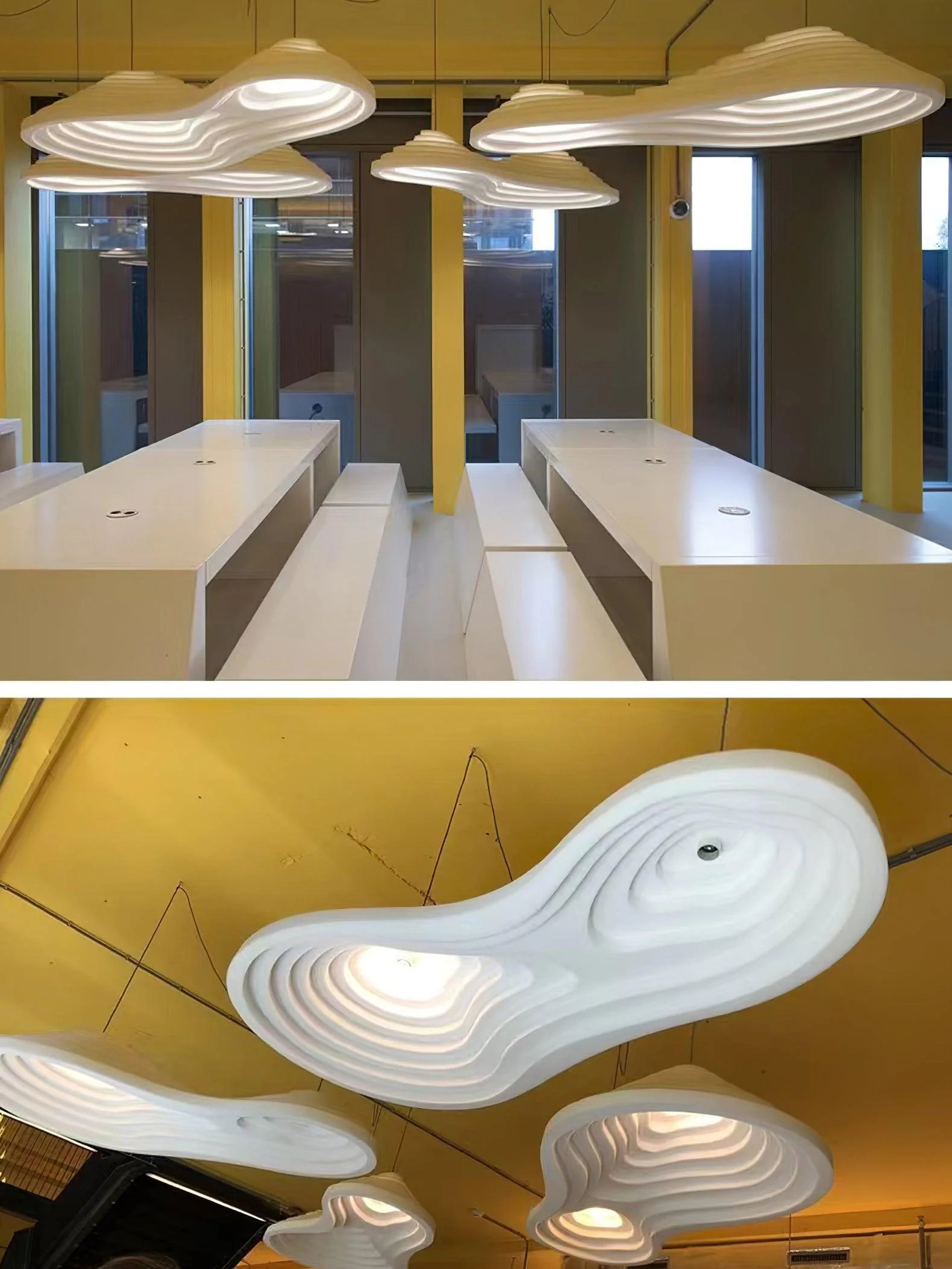 Rice Field Acoustic Acrylic Pendant Lamp - Image 22