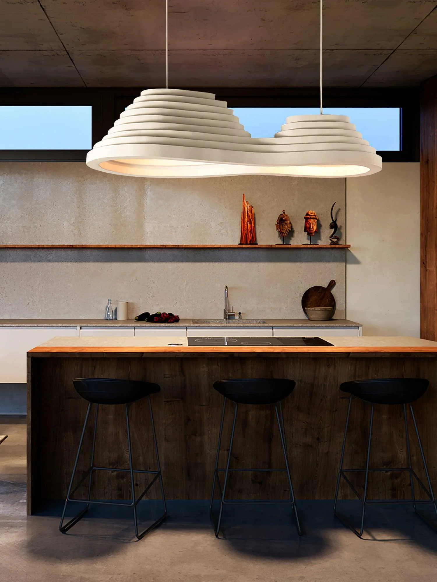Rice Field Acoustic Pendant Lamp - Image 16