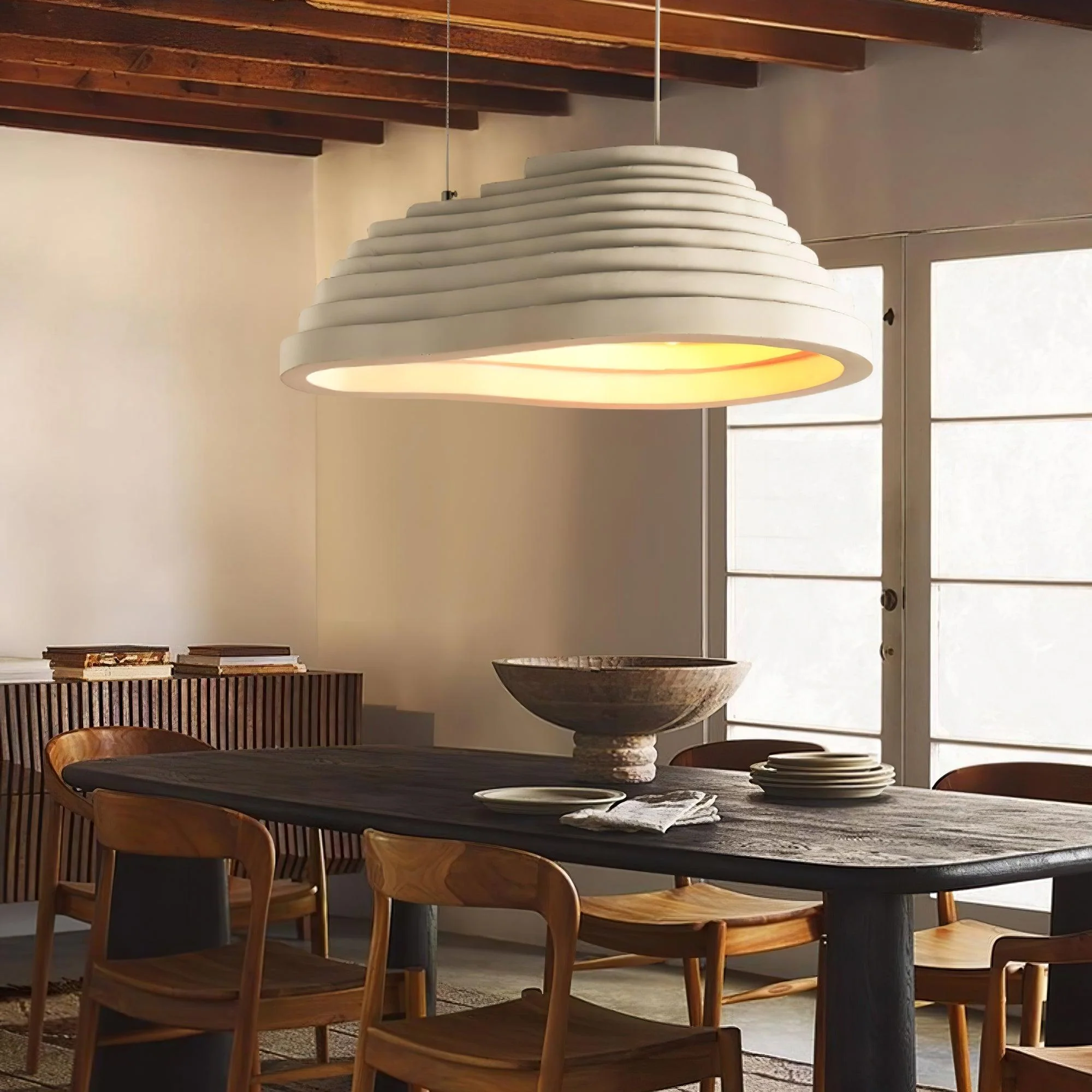 Rice Field Acoustic Pendant Lamp - Image 3