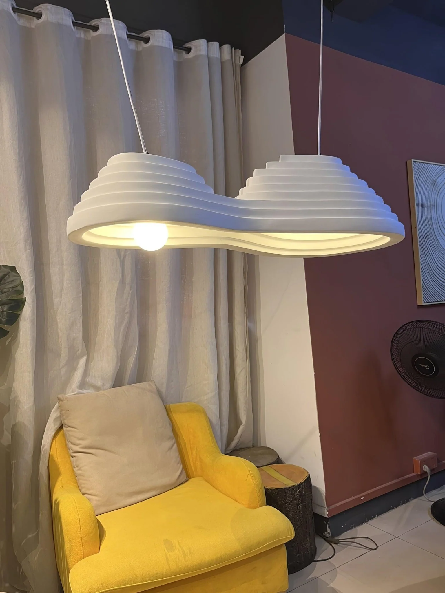 Rice Field Acoustic Pendant Lamp - Image 30