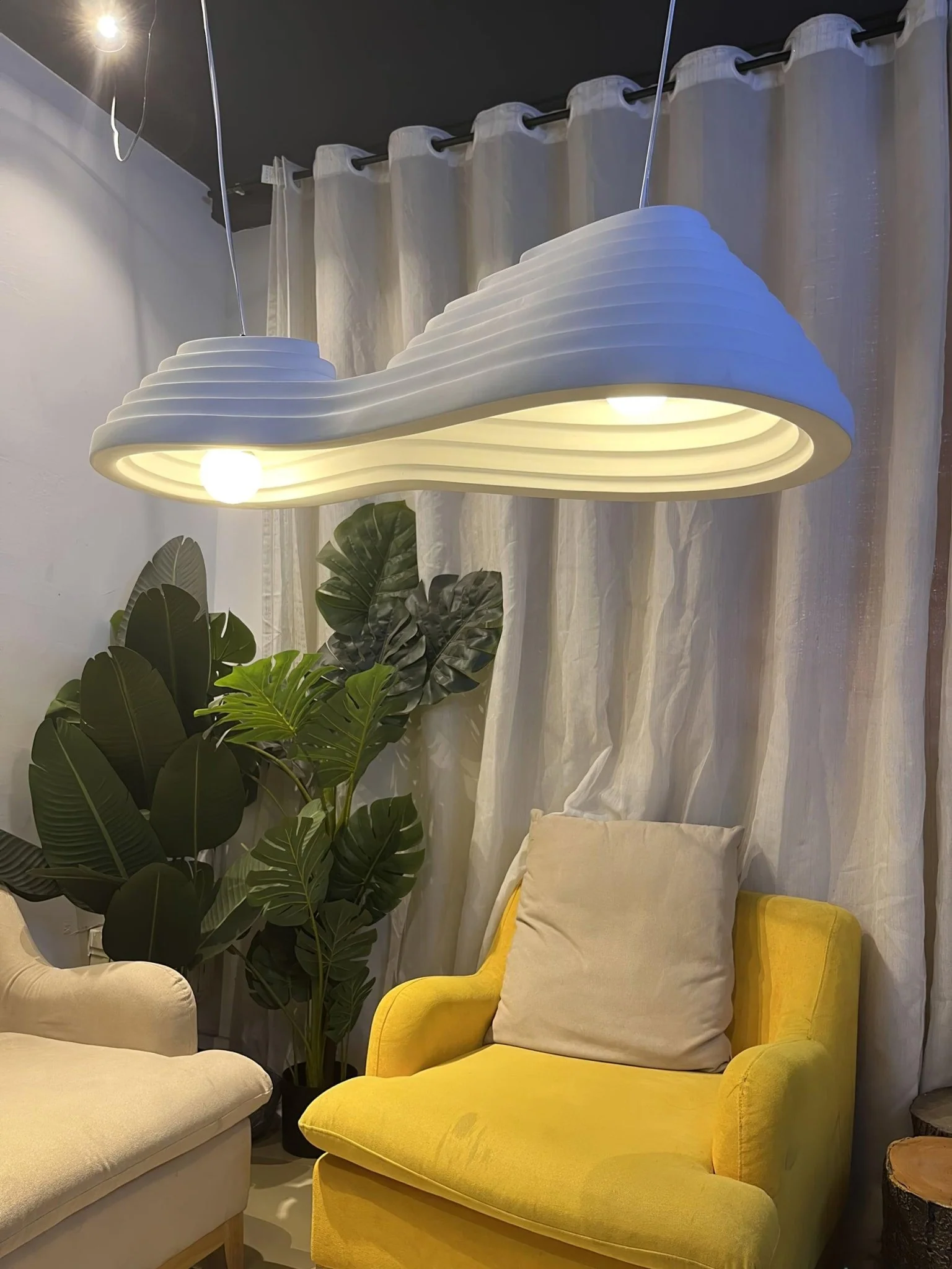 Rice Field Acoustic Pendant Lamp - Image 34