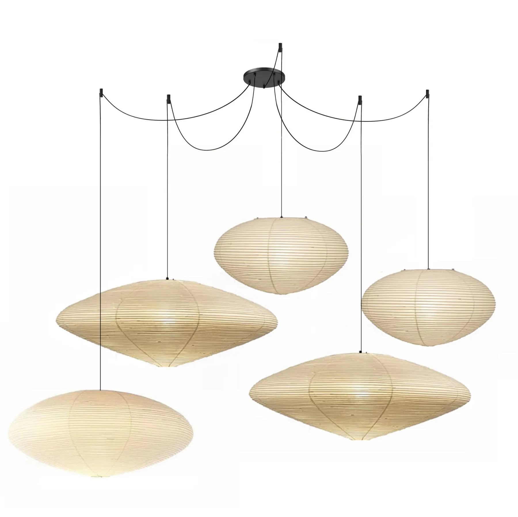 Washi Paper 15A 21A 26A Pendant Light - Image 131