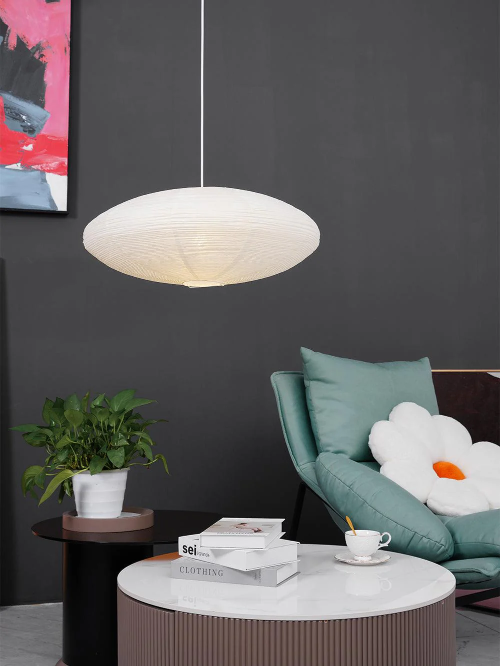 Washi Paper 15A 21A 26A Pendant Light - Image 33