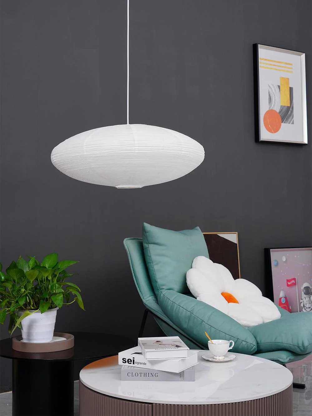 Washi Paper 15A 21A 26A Pendant Light - Image 34