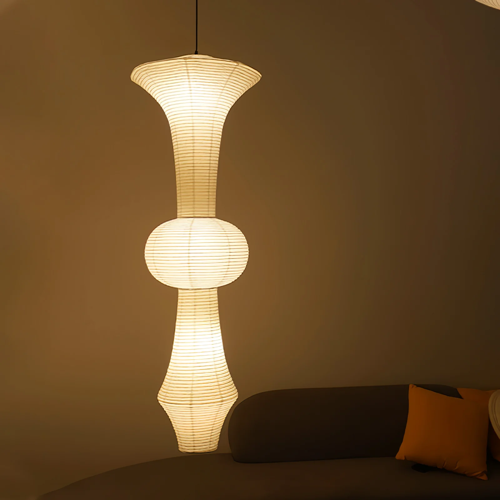 Washi Paper E Pendant Light - Image 44