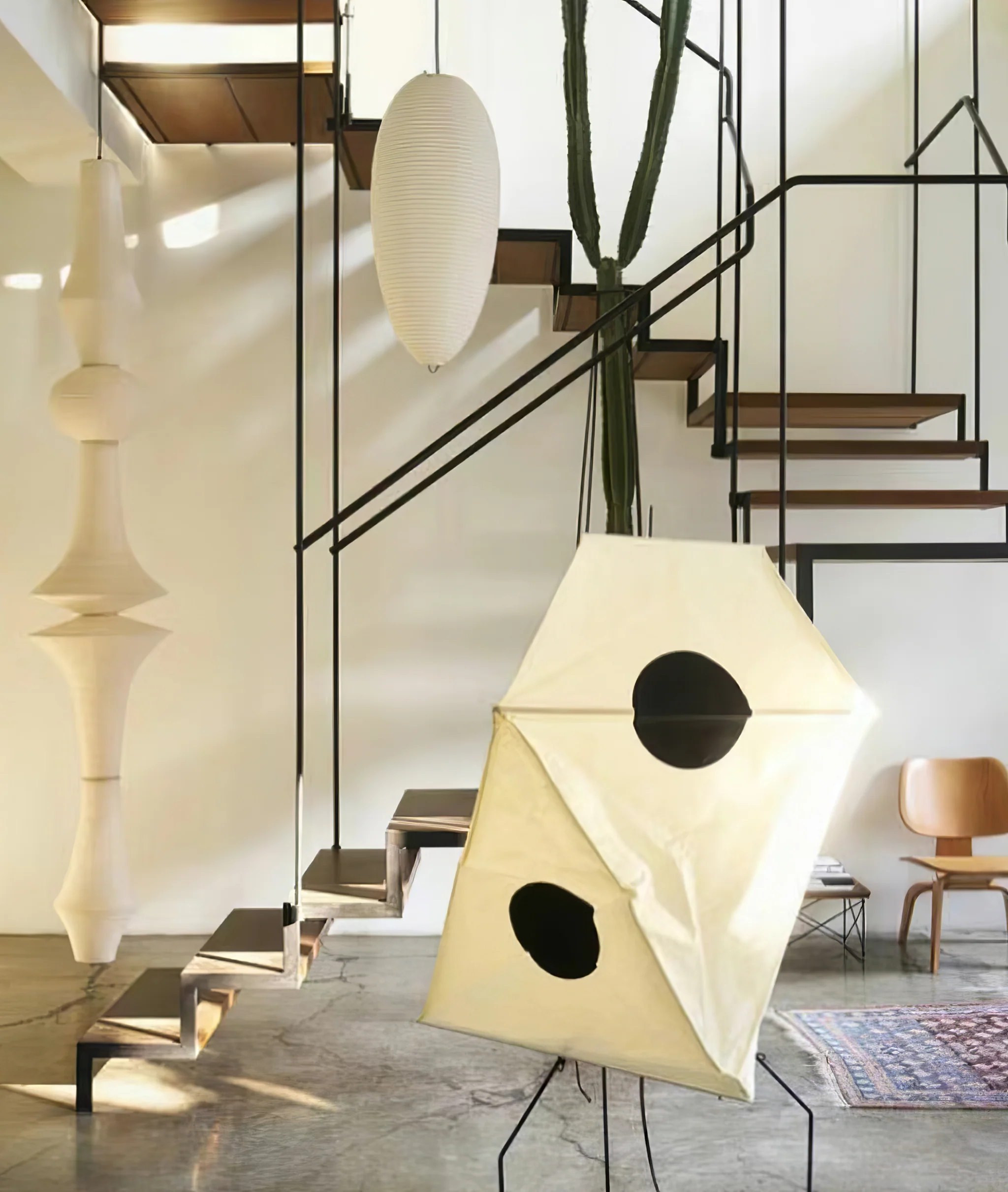 Washi Paper E Pendant Light - Image 49