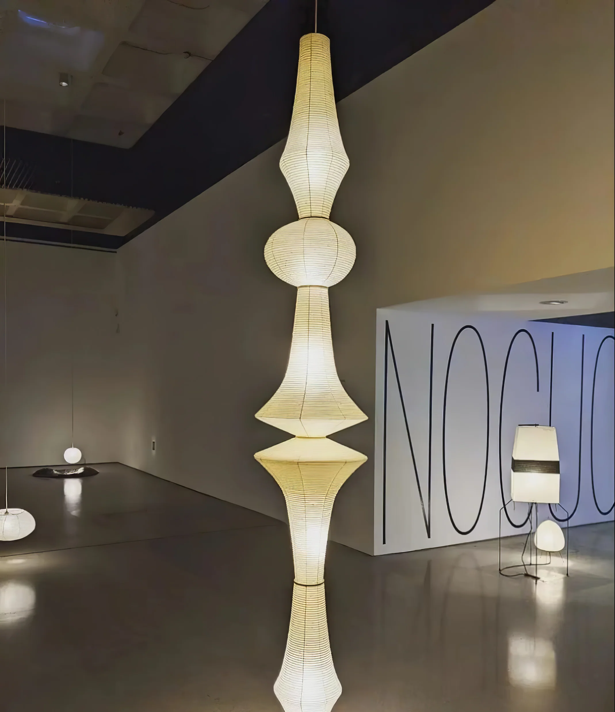 Washi Paper E Pendant Light - Image 64