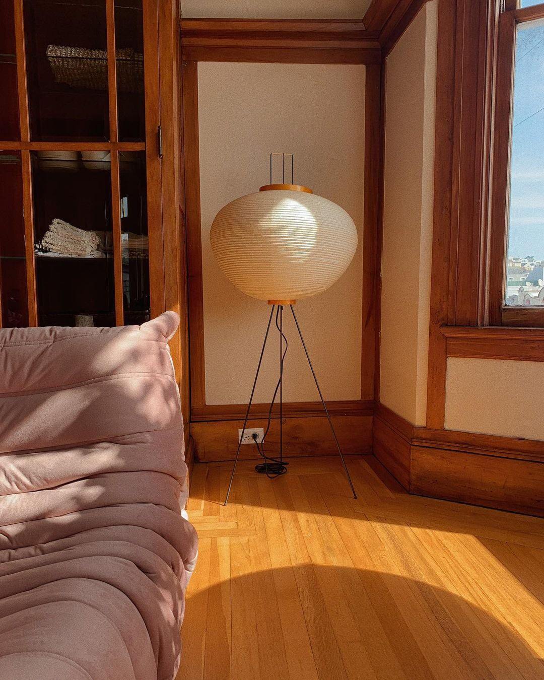 Rice Paper Floor Lamp - Image 115