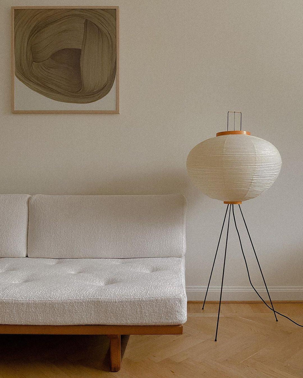 Rice Paper Floor Lamp - Image 116