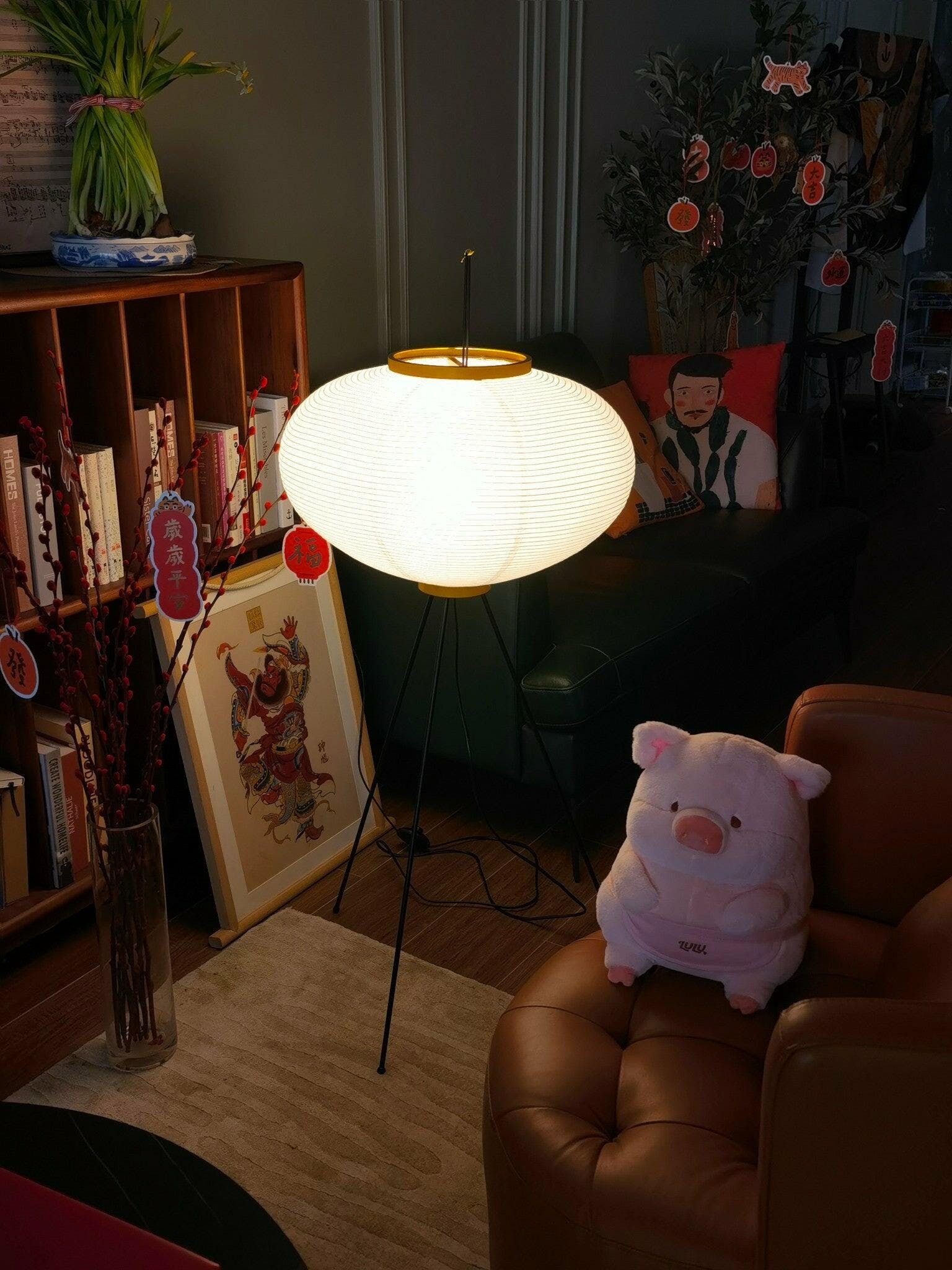Rice Paper Floor Lamp - Image 137