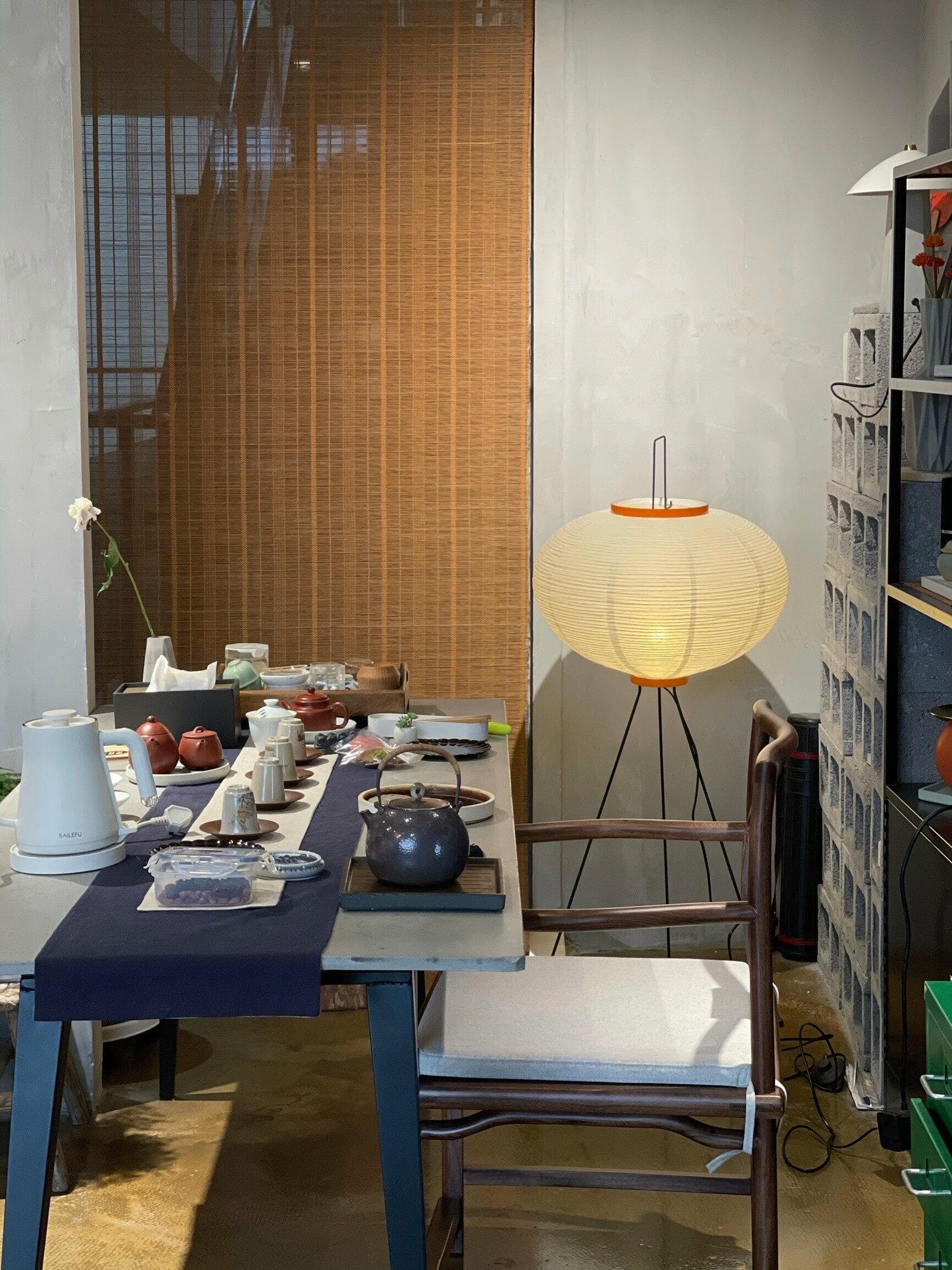 Rice Paper Floor Lamp - Image 138