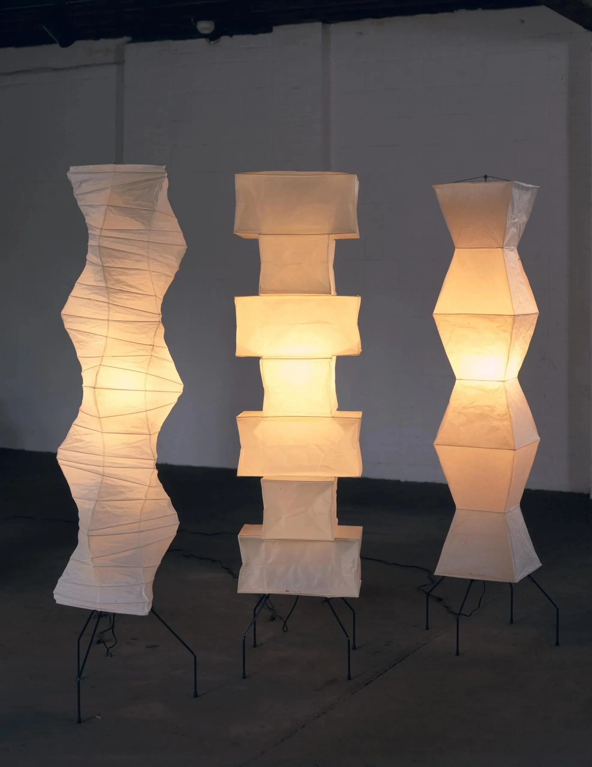 Rice Paper Floor Lamp - Image 142