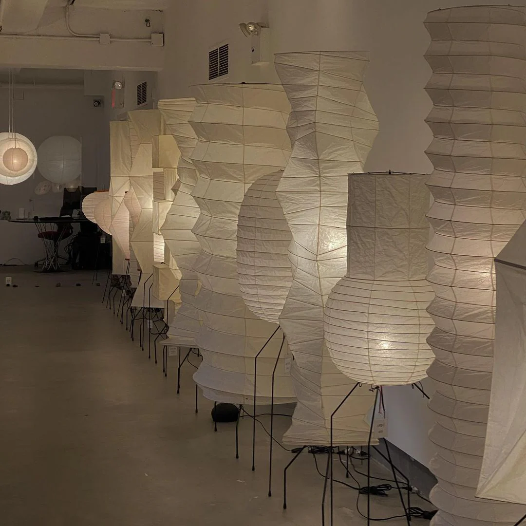 Rice Paper Floor Lamp - Image 147