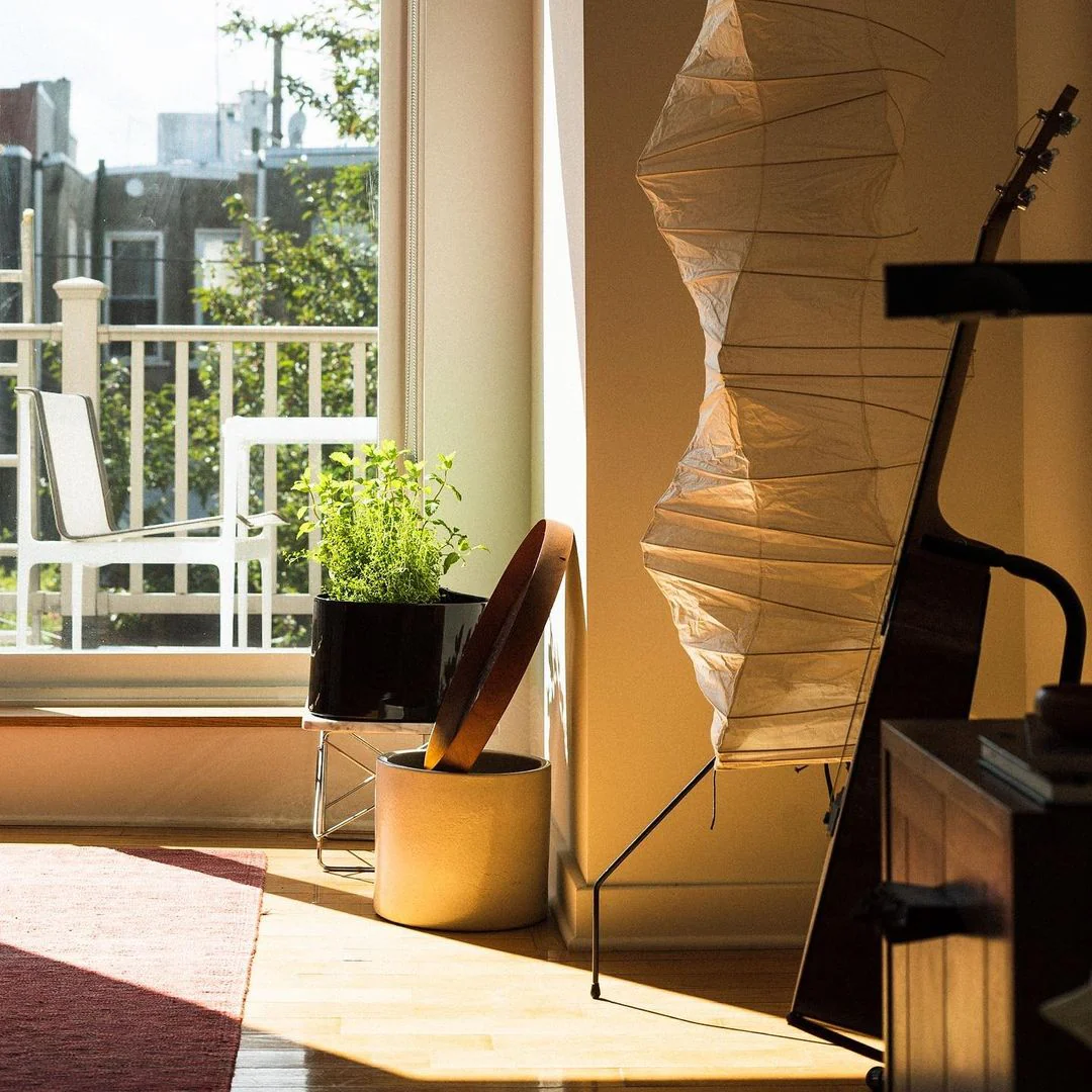 Rice Paper Floor Lamp - Image 155