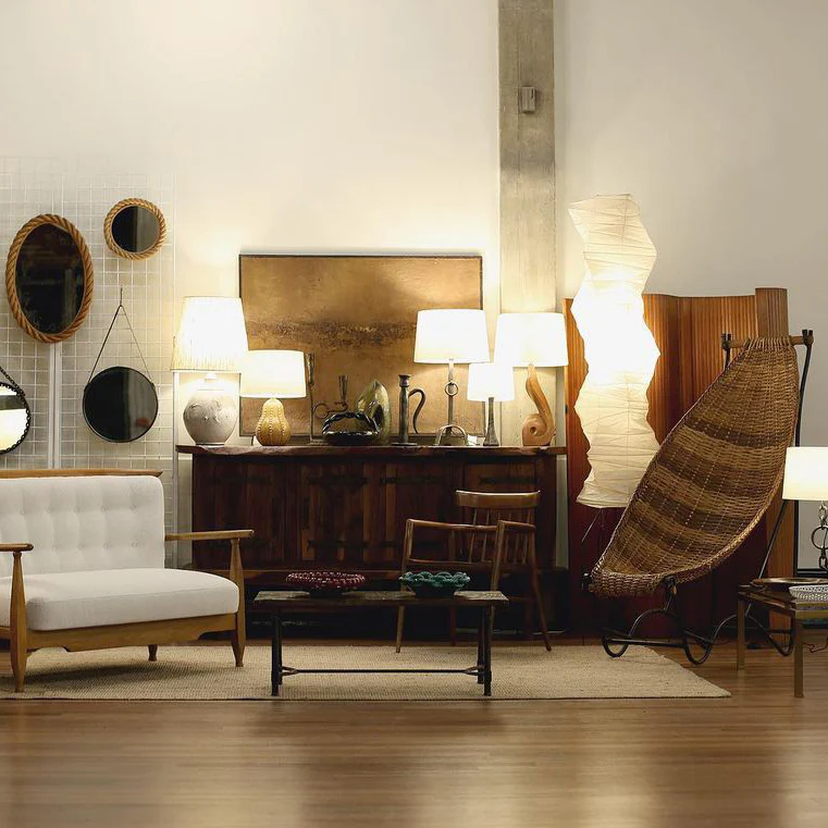 Rice Paper Floor Lamp - Image 156