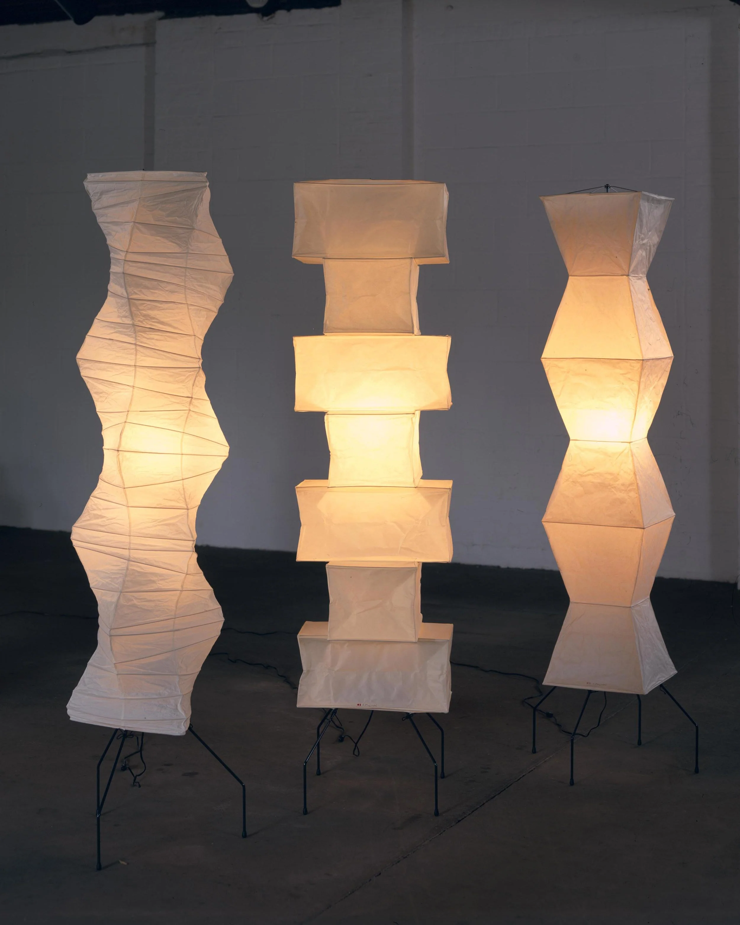 Rice Paper Floor Lamp - Image 174