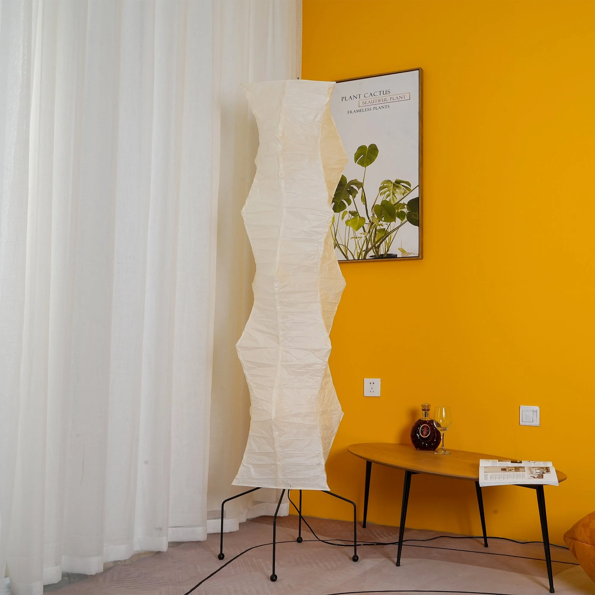 Rice Paper Floor Lamp - Image 176