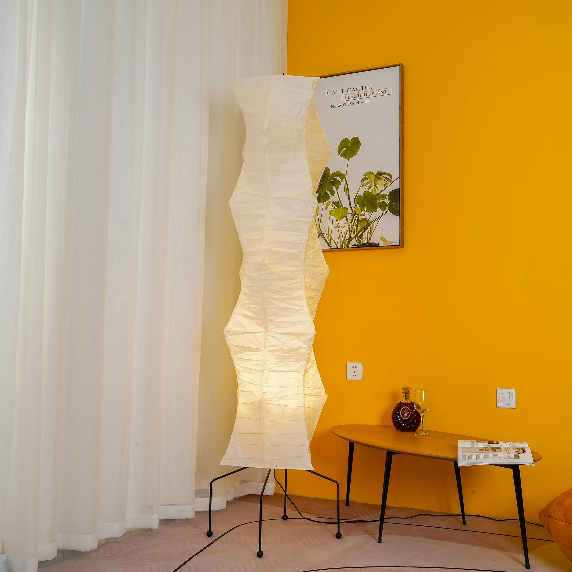 Rice Paper Floor Lamp - Image 180