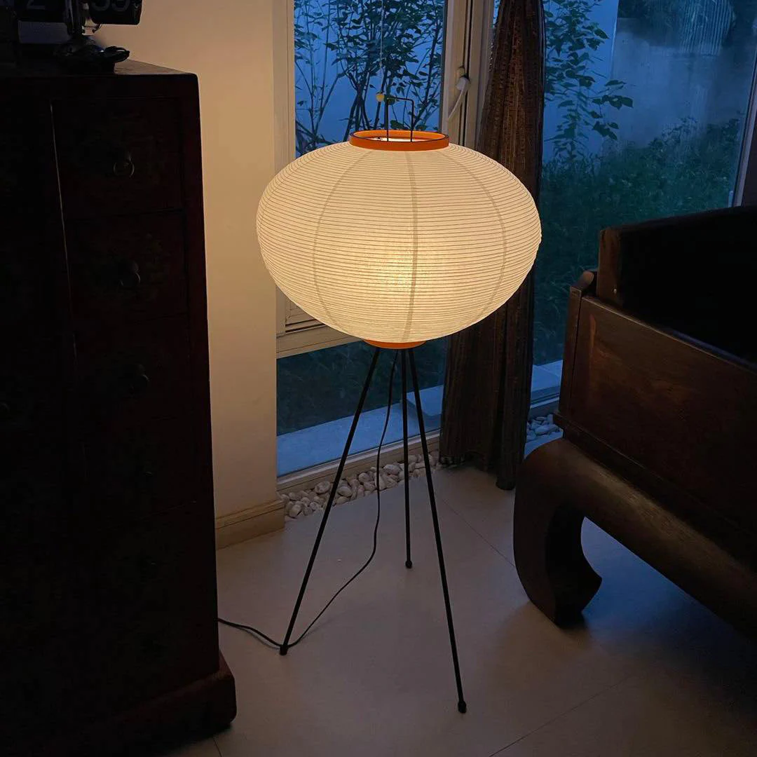 Rice Paper Floor Lamp - Image 27