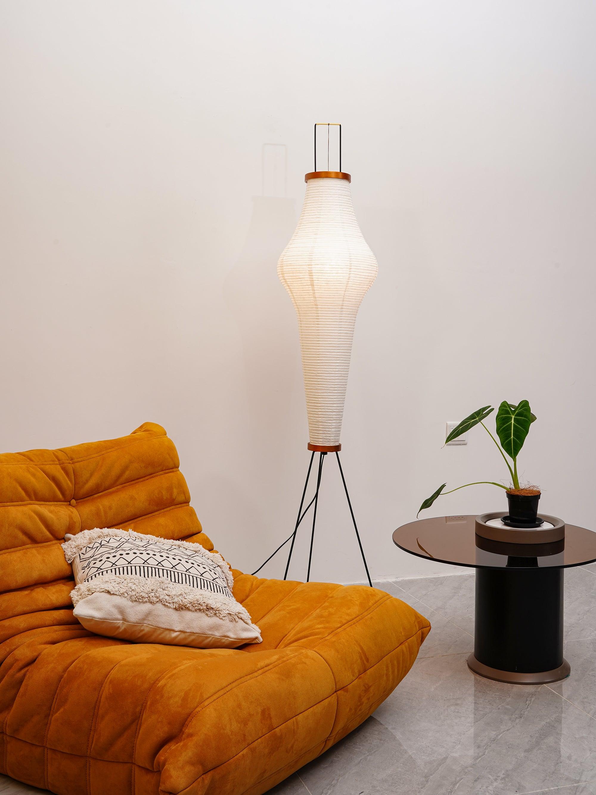Rice Paper Floor Lamp - Image 59