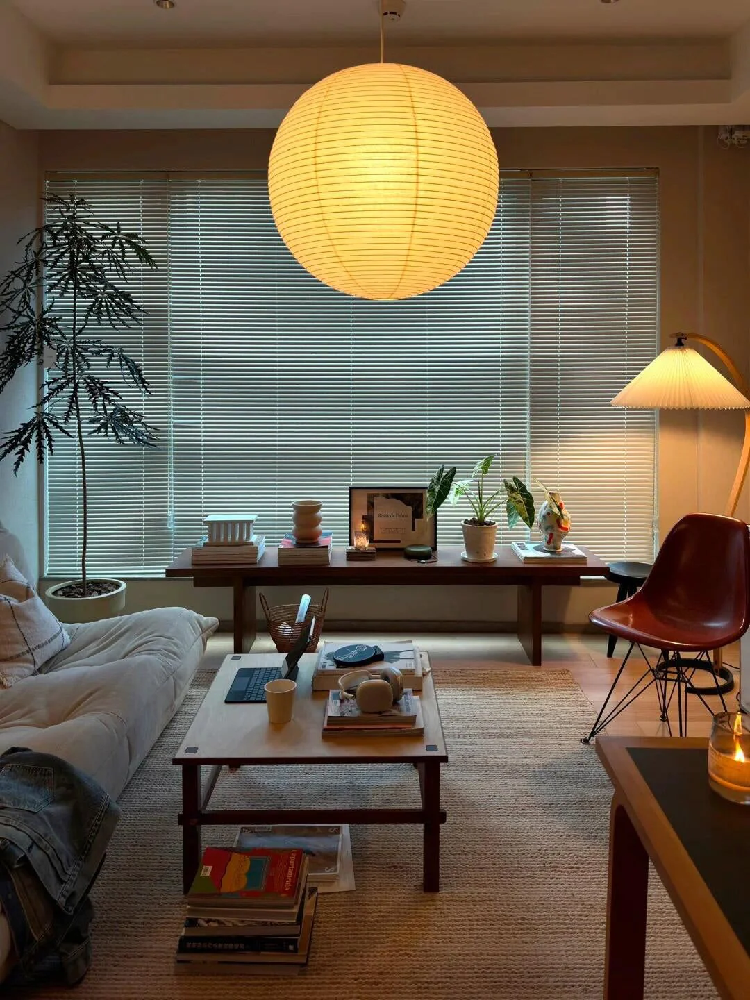 Washi Paper A Pendant Lamp - Image 107