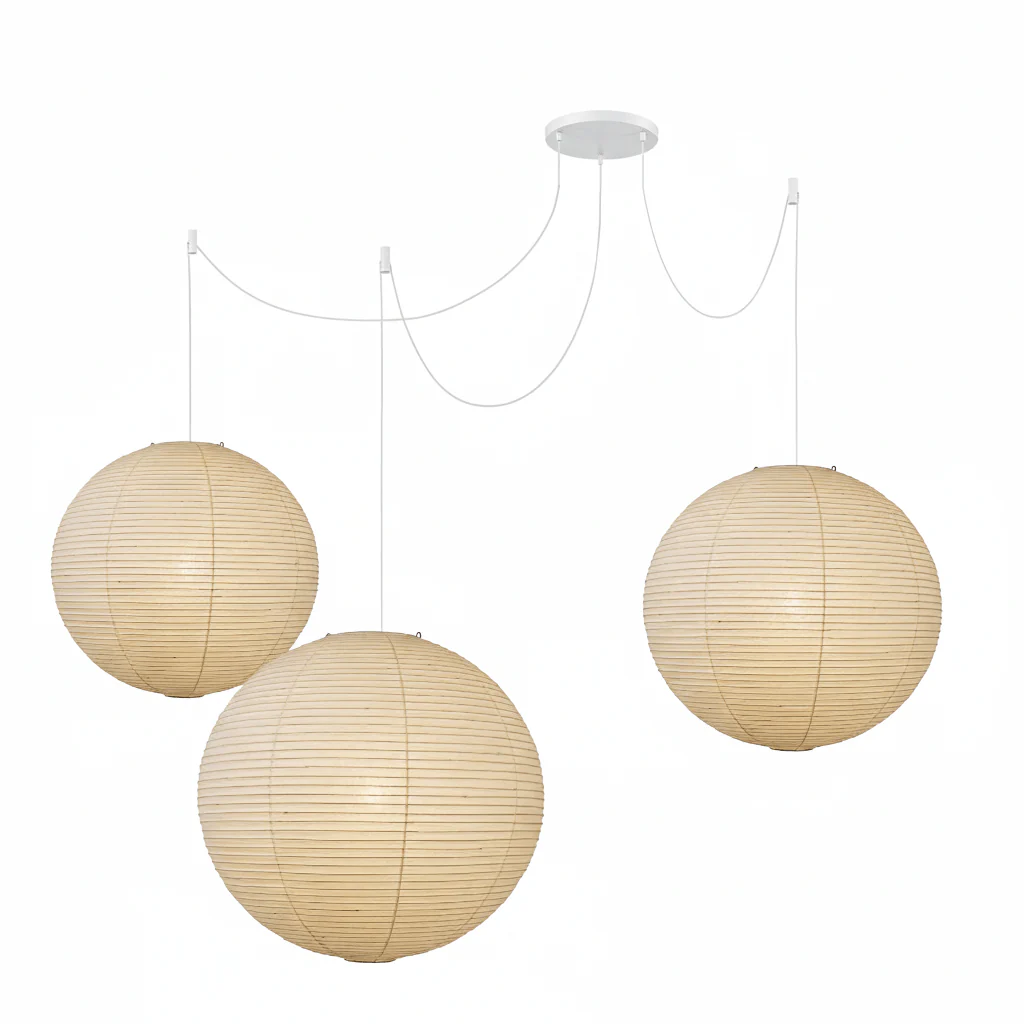Washi Paper A Pendant Lamp - Image 129