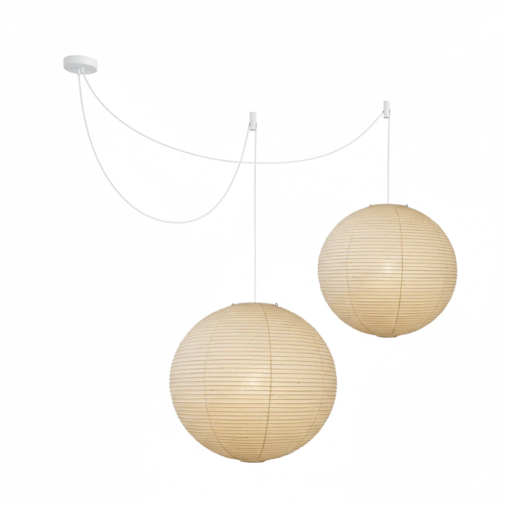 Washi Paper A Pendant Lamp - Image 130