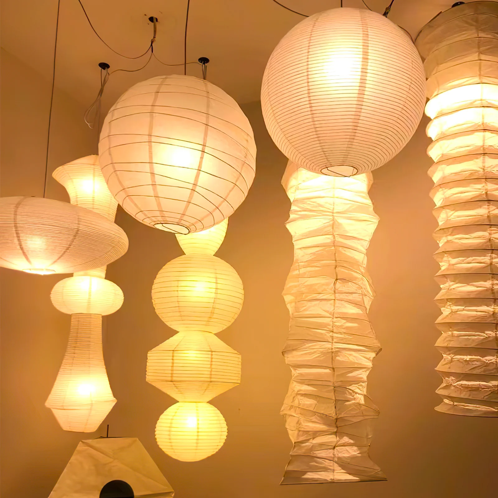 Washi Paper A Pendant Lamp - Image 54