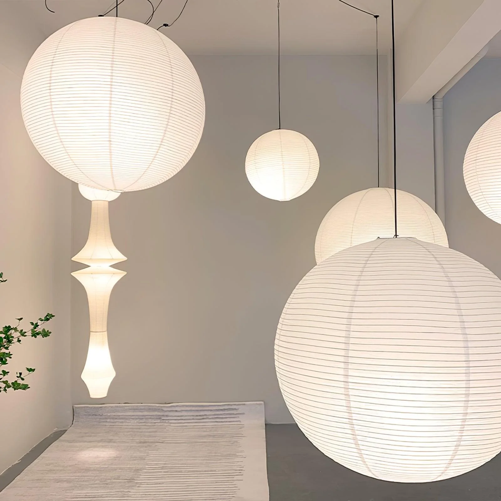 Washi Paper A Pendant Lamp - Image 59