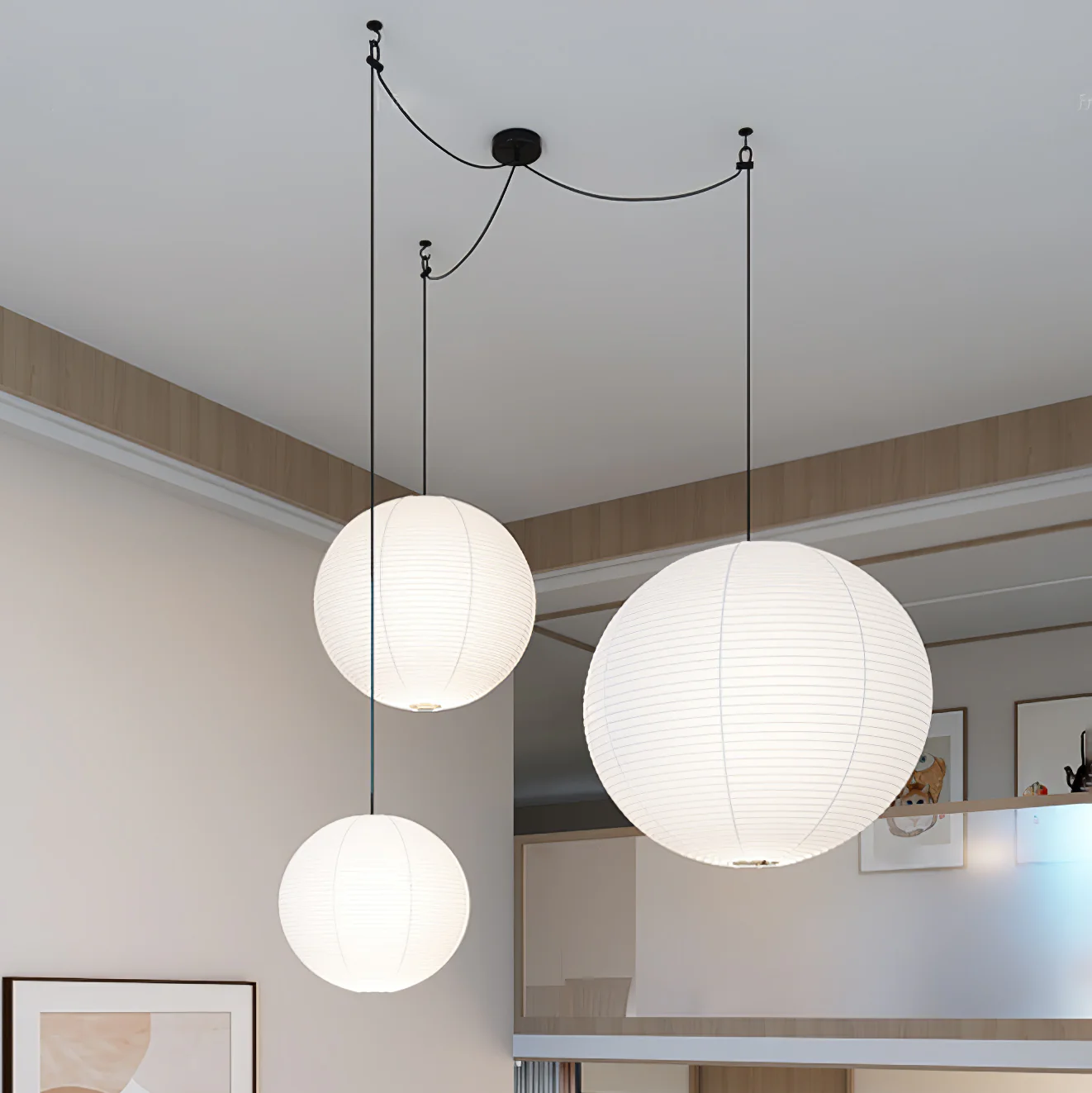 Washi Paper A Pendant Lamp - Image 87