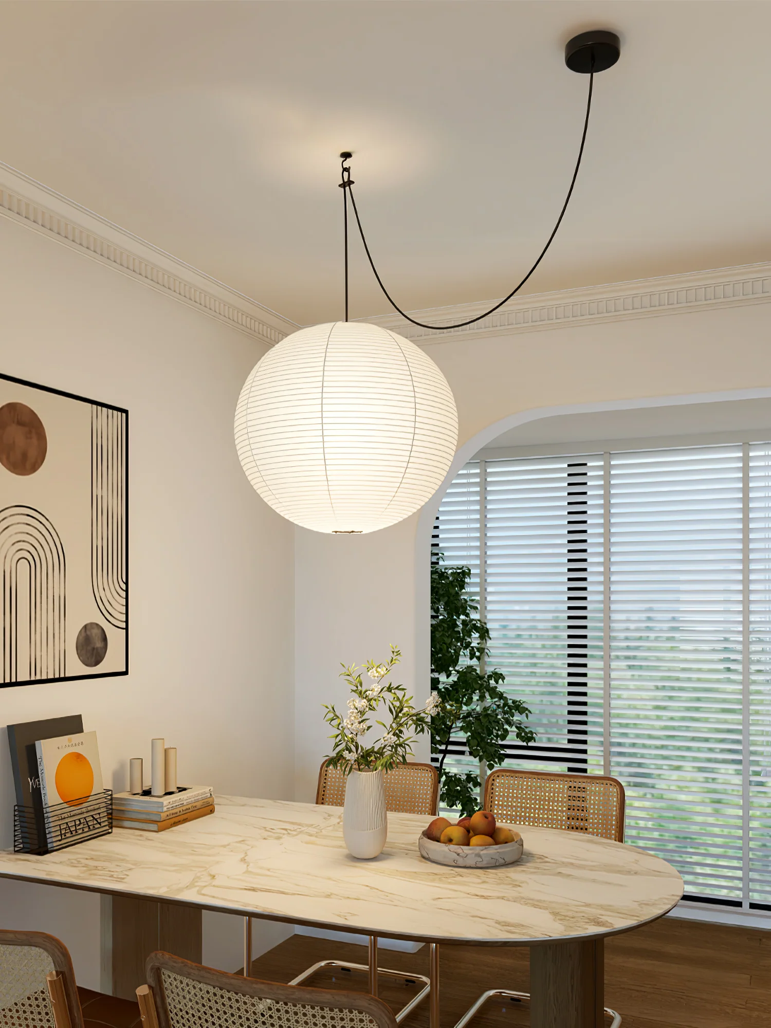 Washi Paper A Pendant Lamp - Image 93