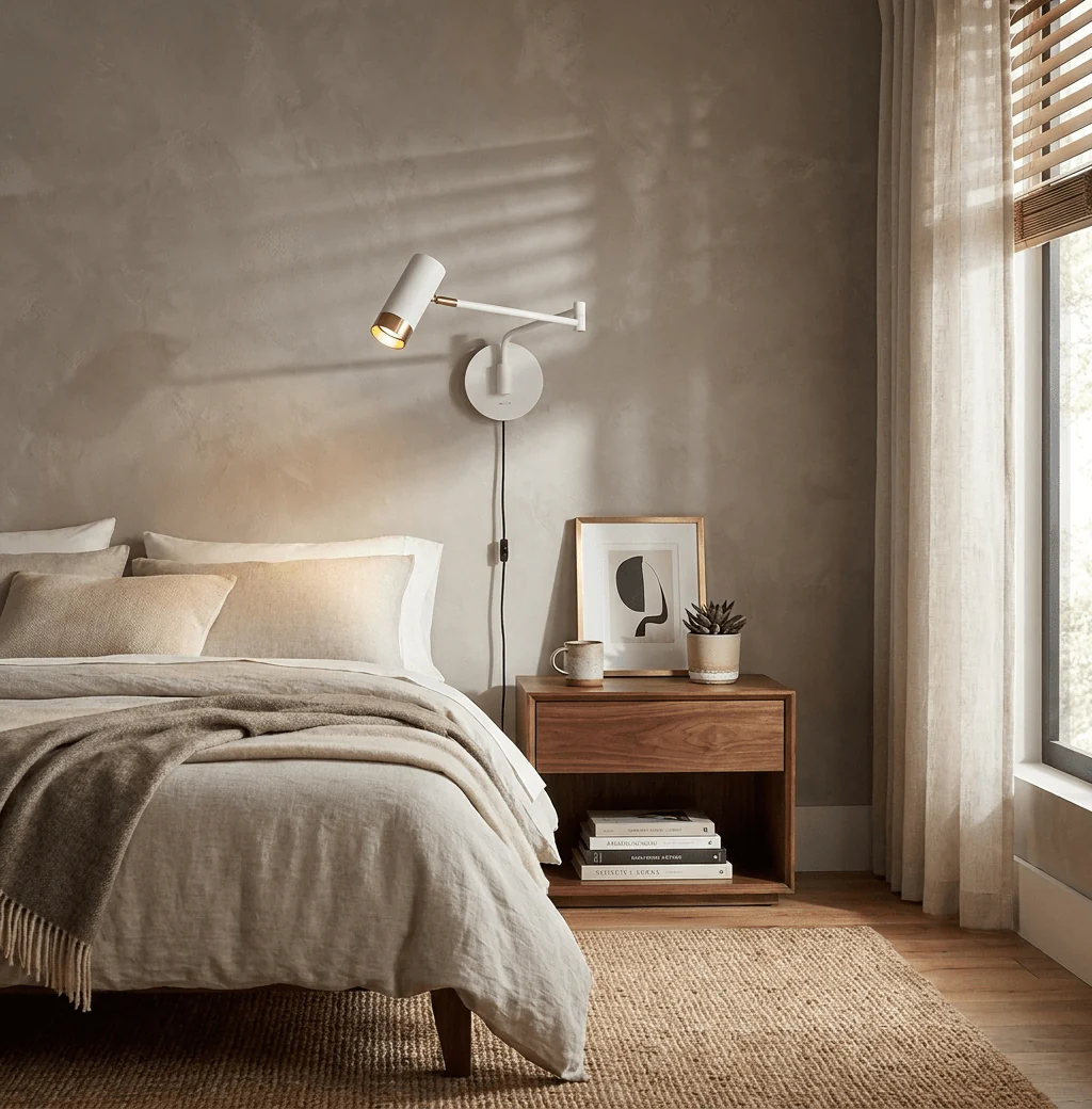 Ridge Arm Plug-in Wall Lamp - Image 6