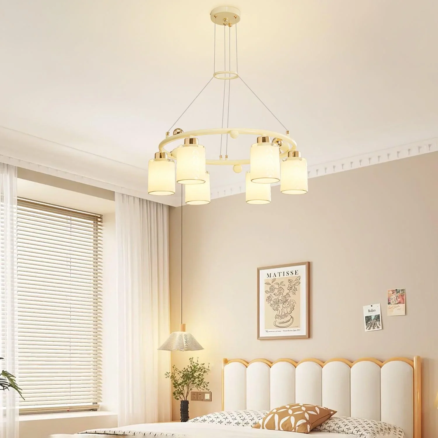 Ring Glass Cup Chandelier - Image 14
