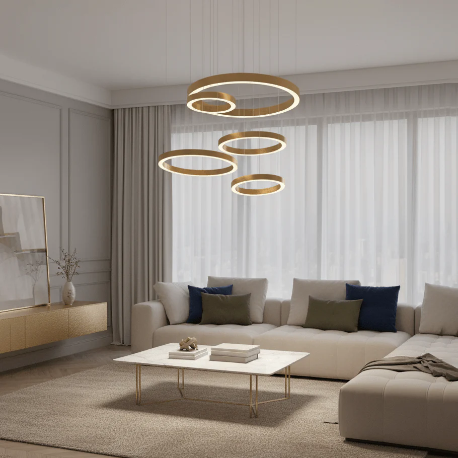 Ring LED Pendant Light - Image 9