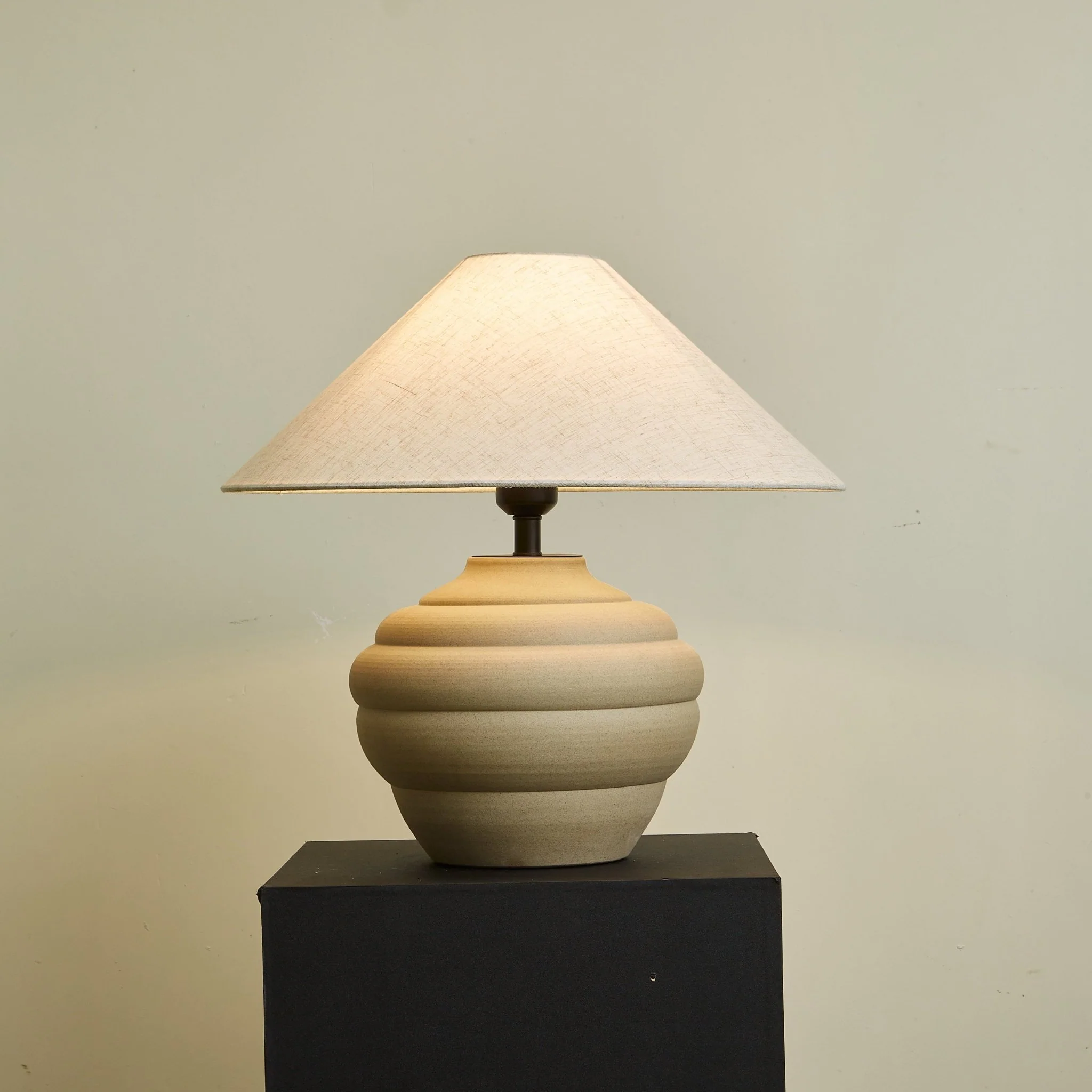 Ripple Clay Table Lamp - Image 2