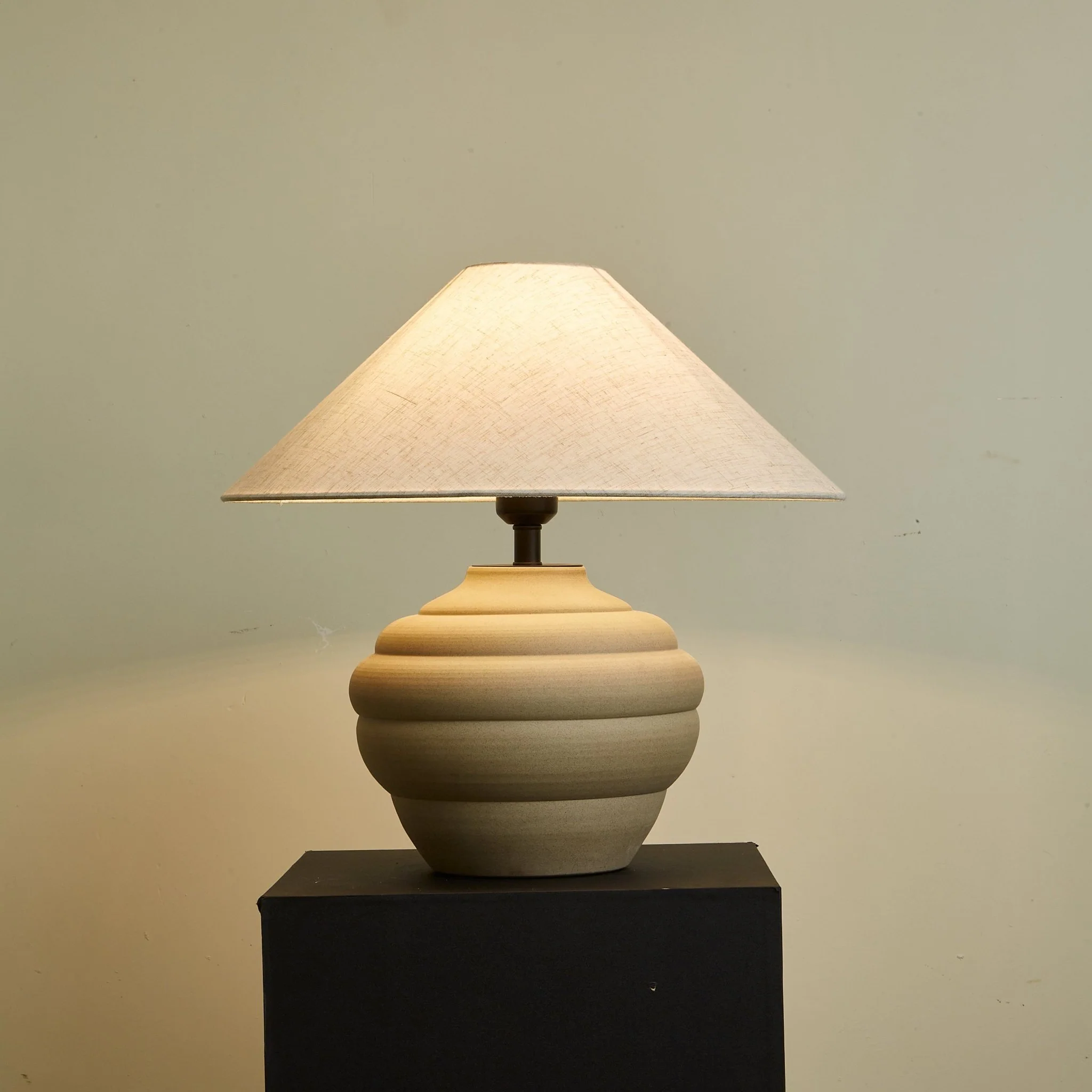 Ripple Clay Table Lamp - Image 4
