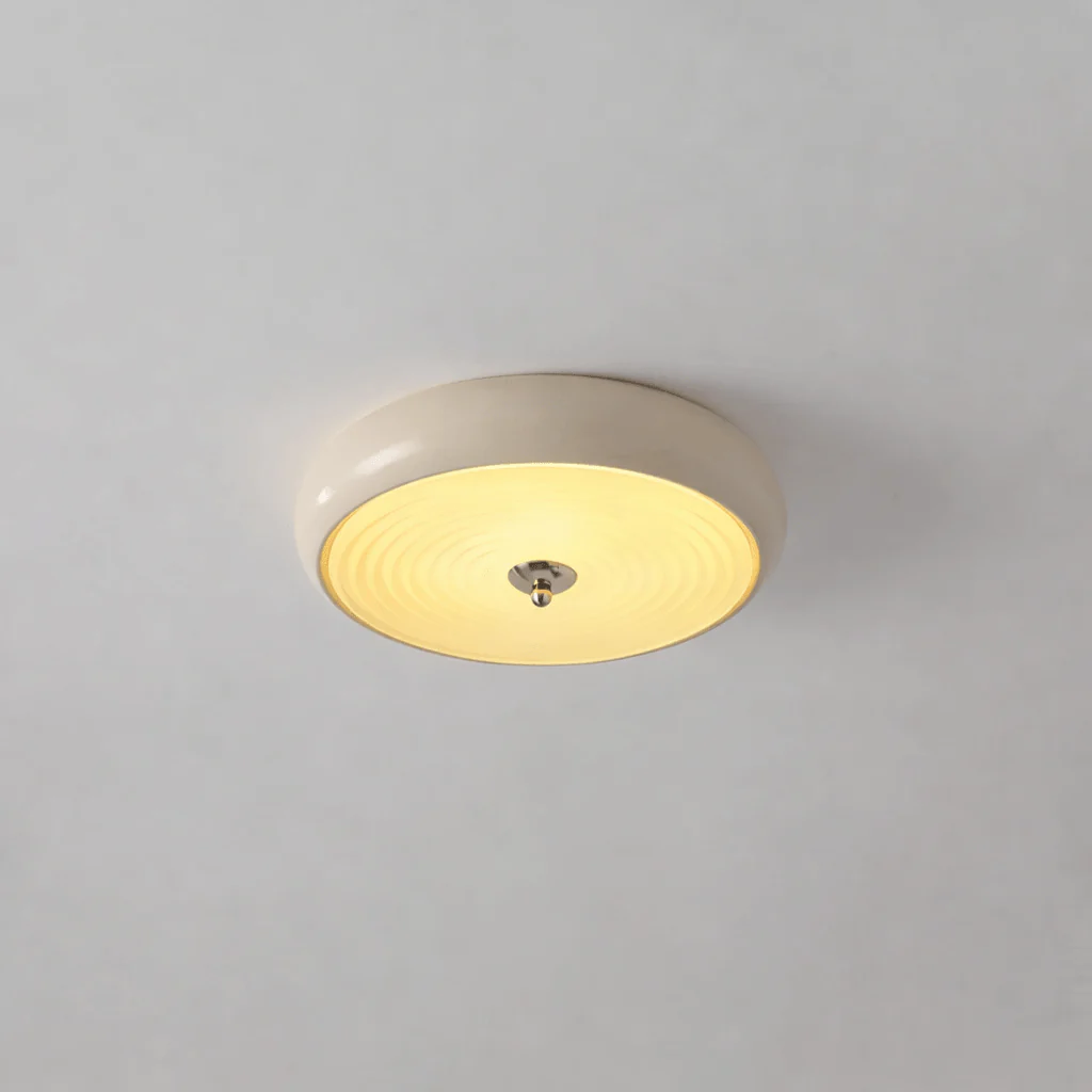 Ripple Cream Ceiling Lamp - Image 3