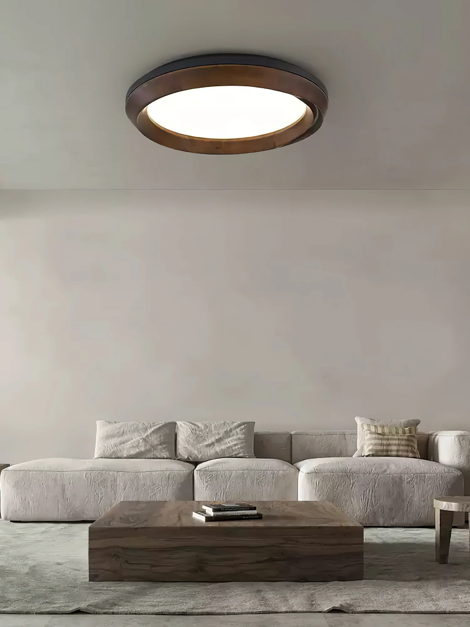 Ripple Wood Ceiling Light - Image 20