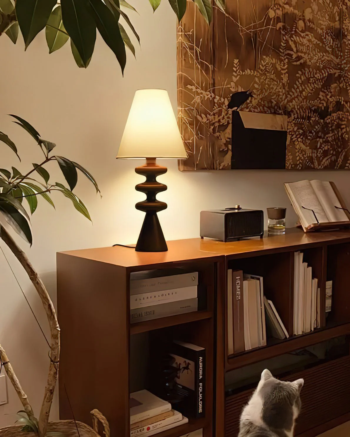 Ripple Wood Table Lamp - Image 8