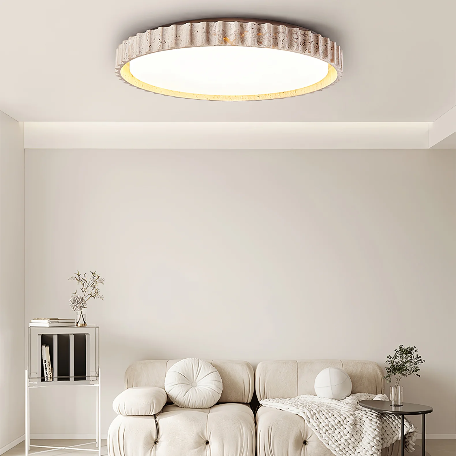 Riva Stone Ceiling Light - Image 17