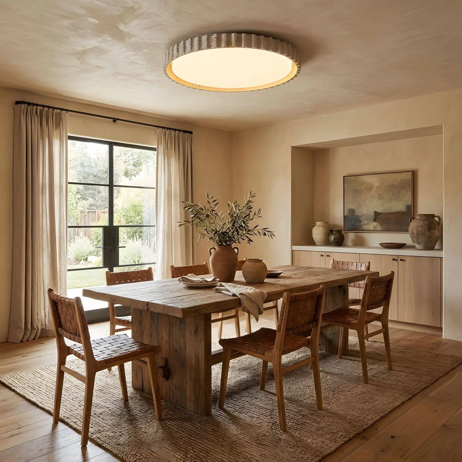 Riva Stone Ceiling Light - Image 2